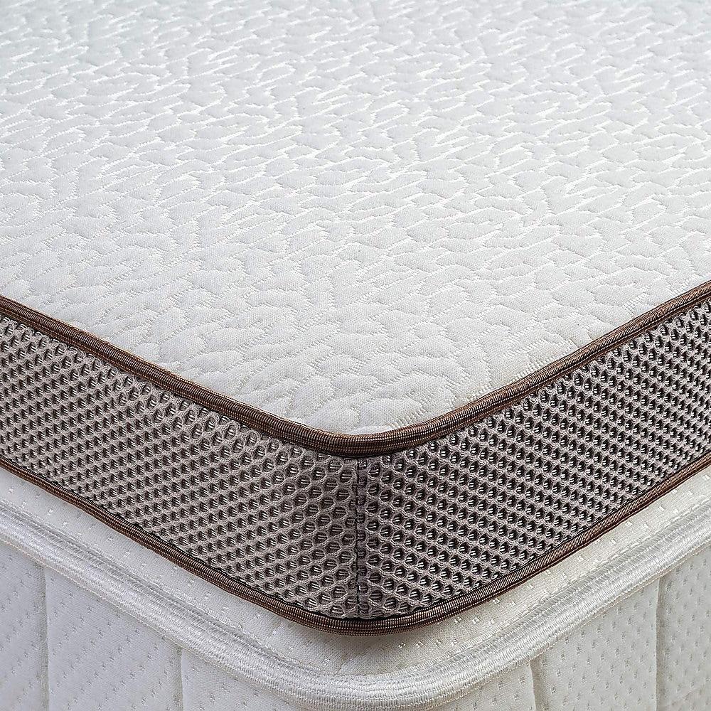 Palermo King Memory Foam Mattress Topper Cooling Gel Infused CertiPUR Approved - John Cootes