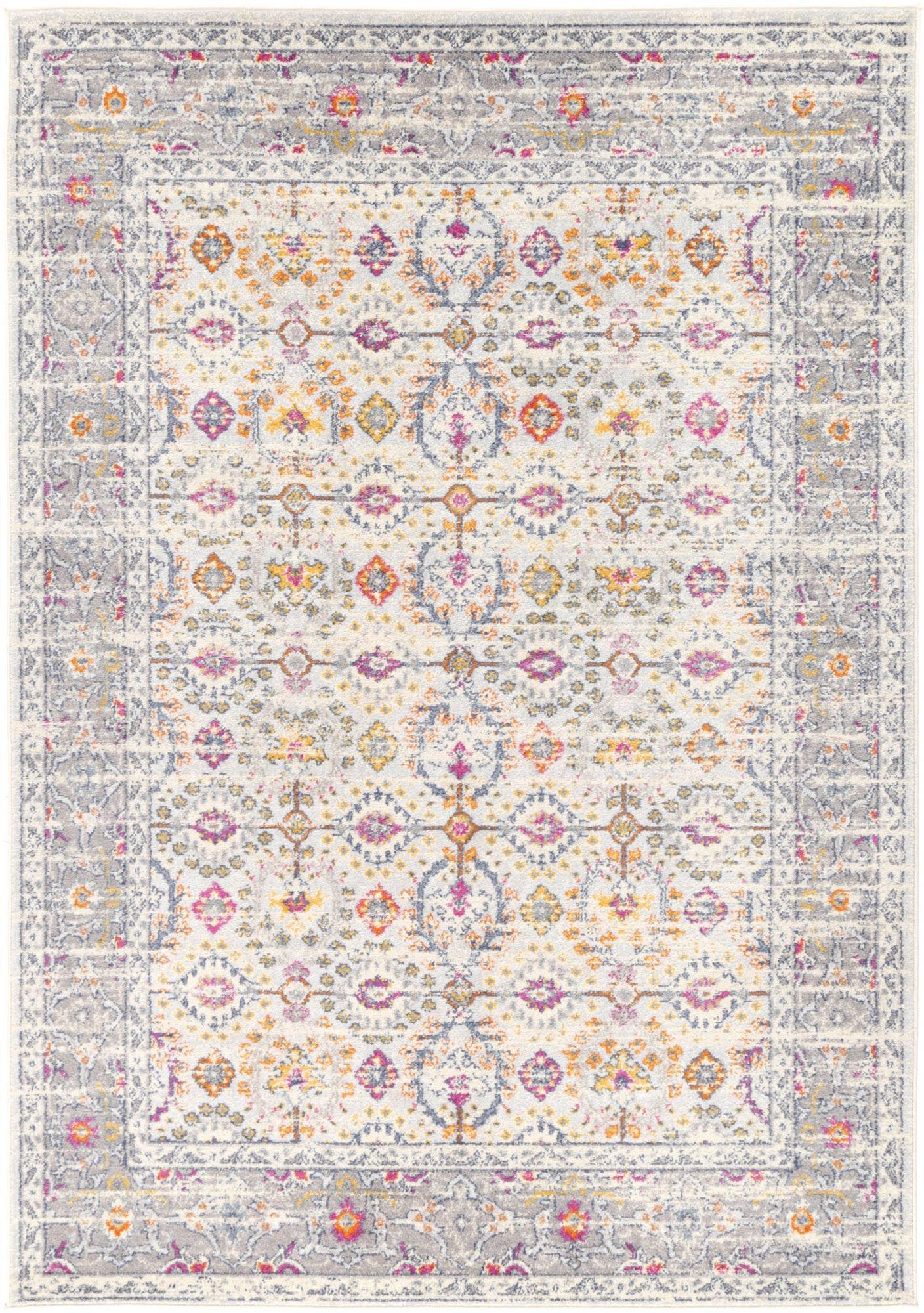 Palermo Nerium Cream Rug 80x300cm - John Cootes