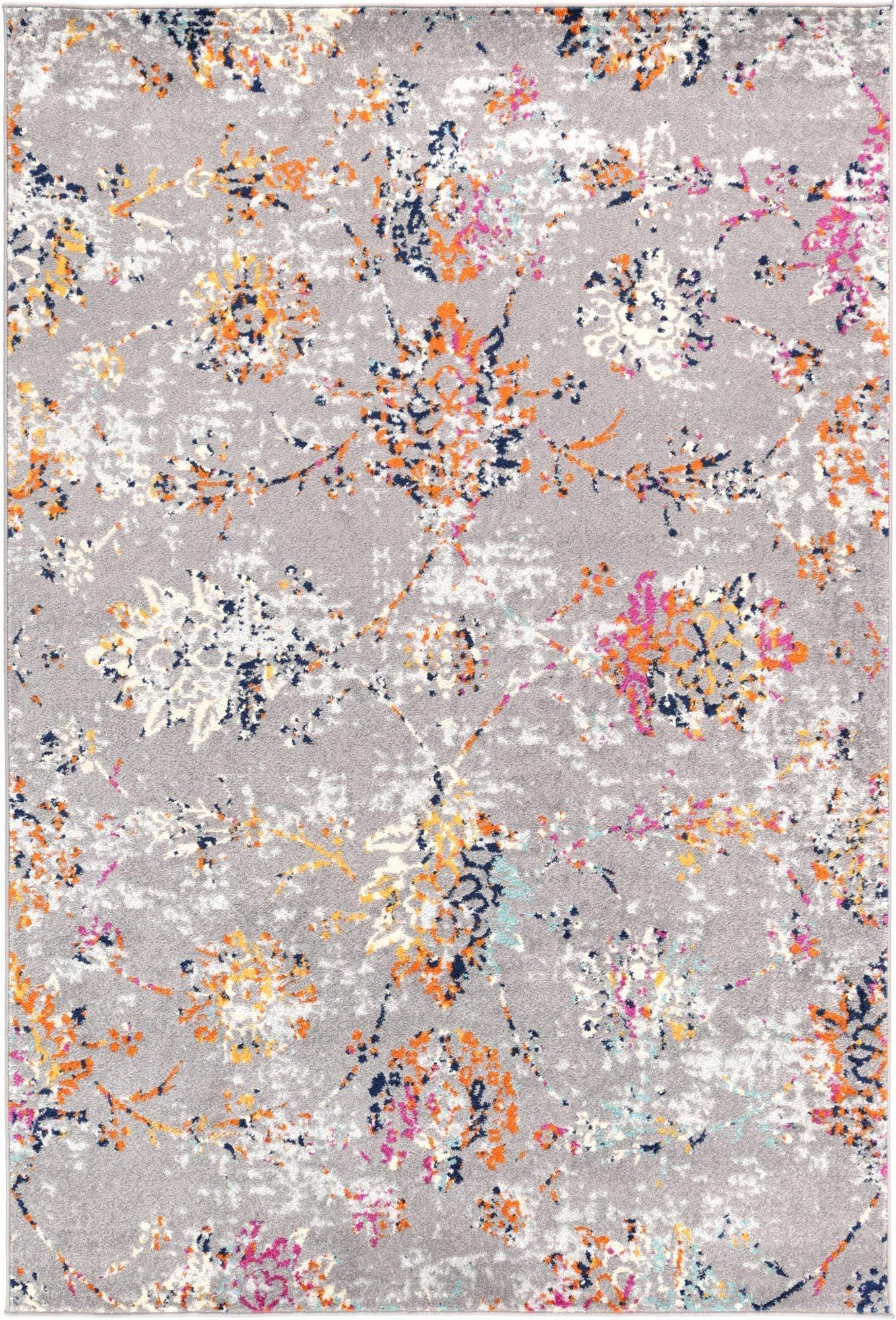 Palermo Plumeria Floral Rug 160x230cm - John Cootes