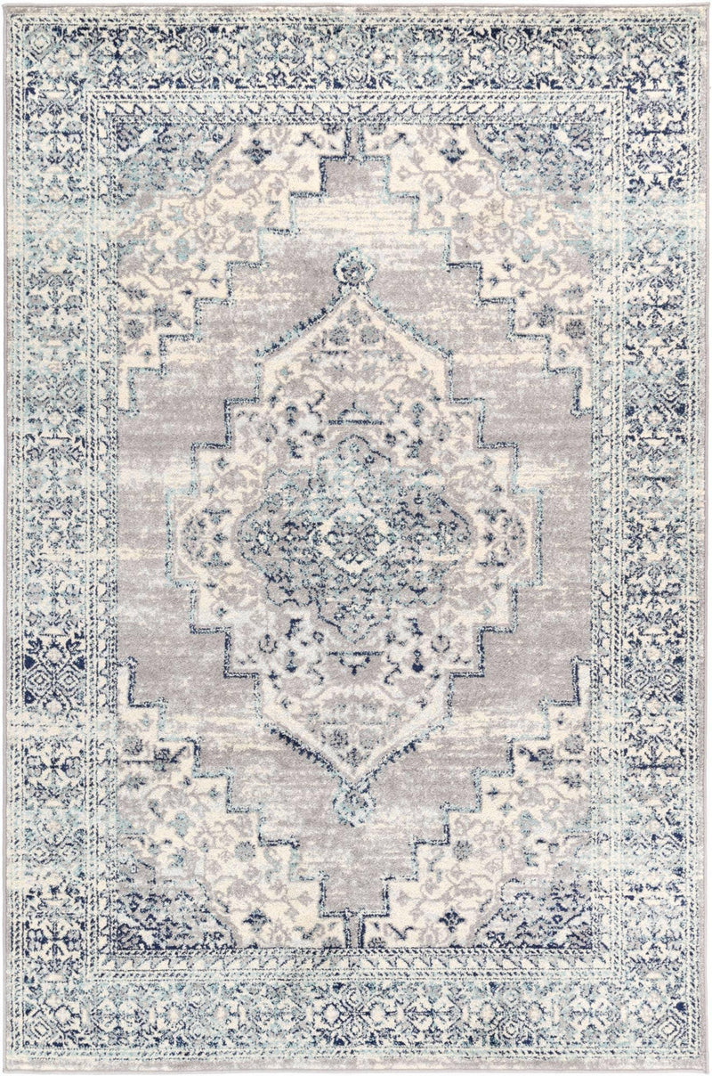 Palermo Simeto Blue Rug 240x330cm - John Cootes