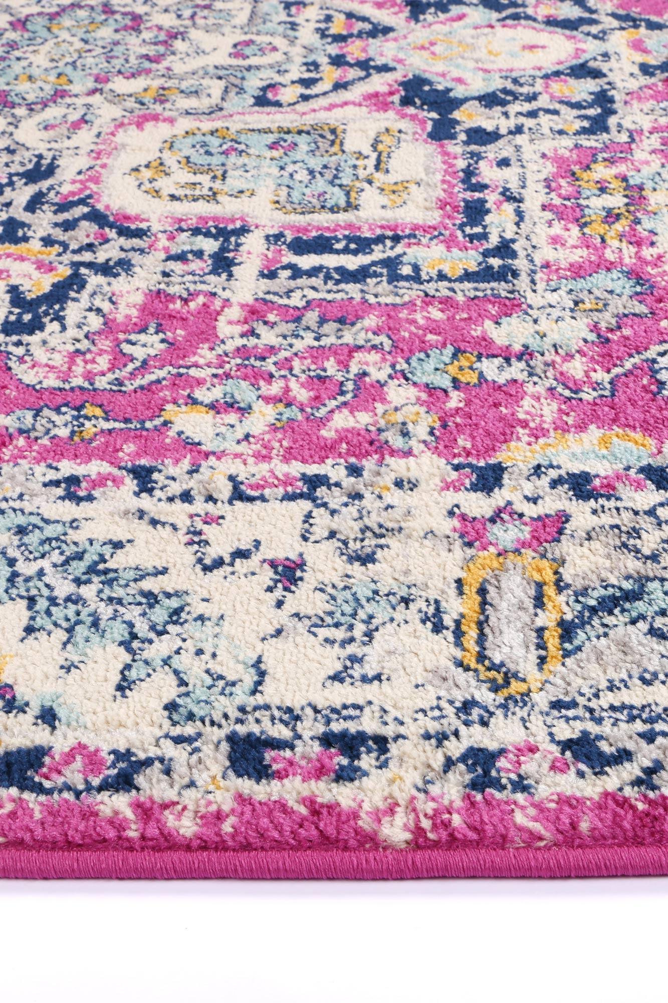 Palermo Turin Pink Rug 200x290cm - John Cootes