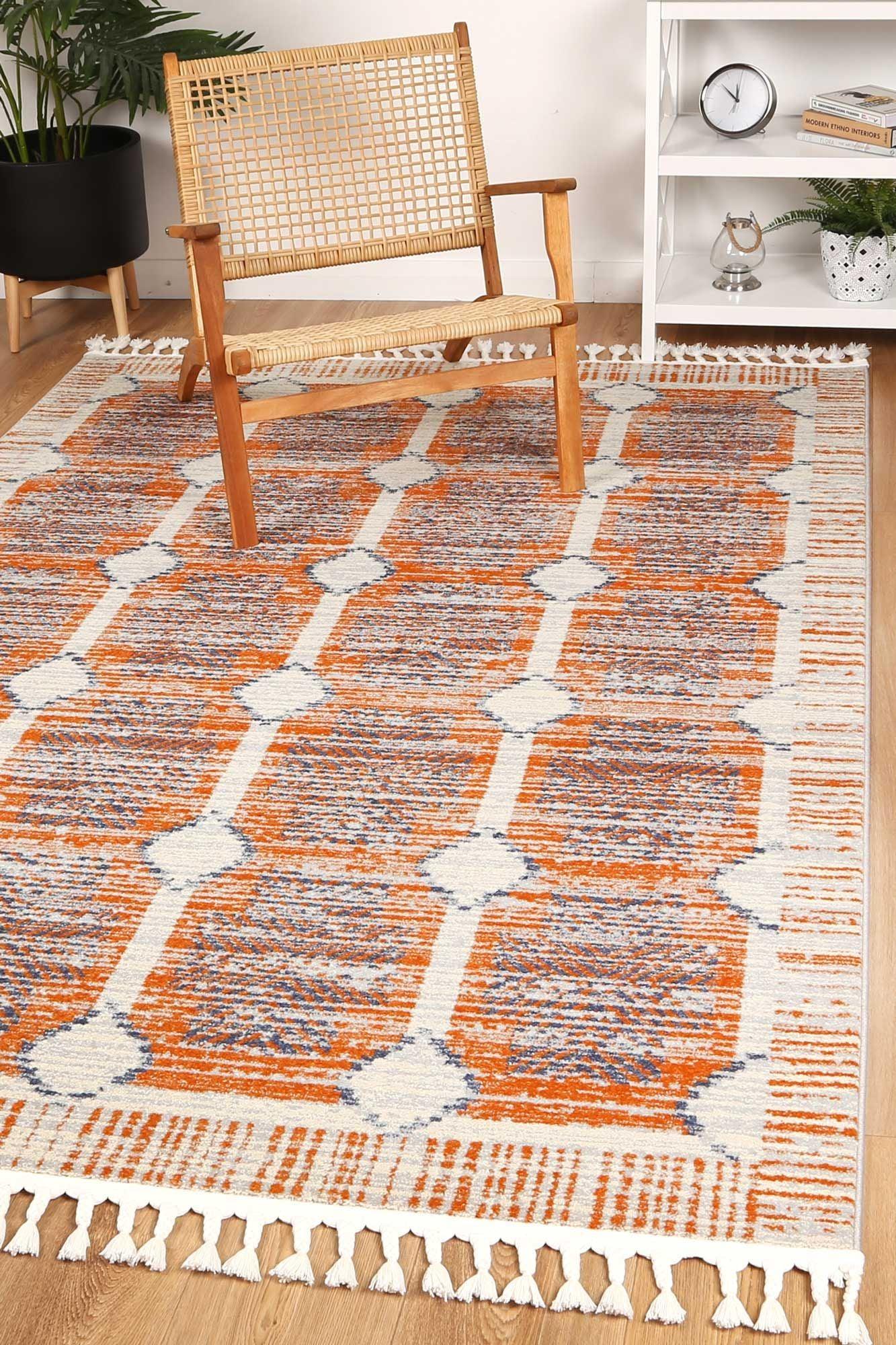 Pasto Adriel Rust Rug 160x230cm - John Cootes