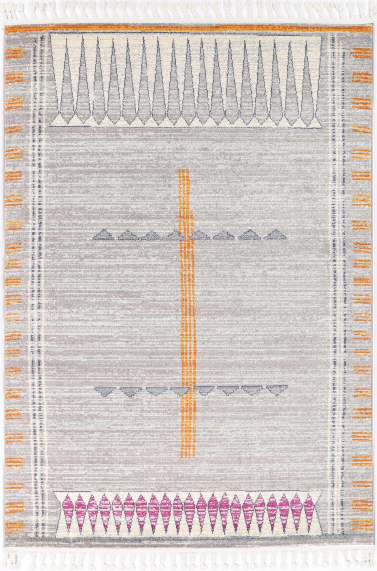 Pasto Tribal Grey Rug 160x230cm - John Cootes