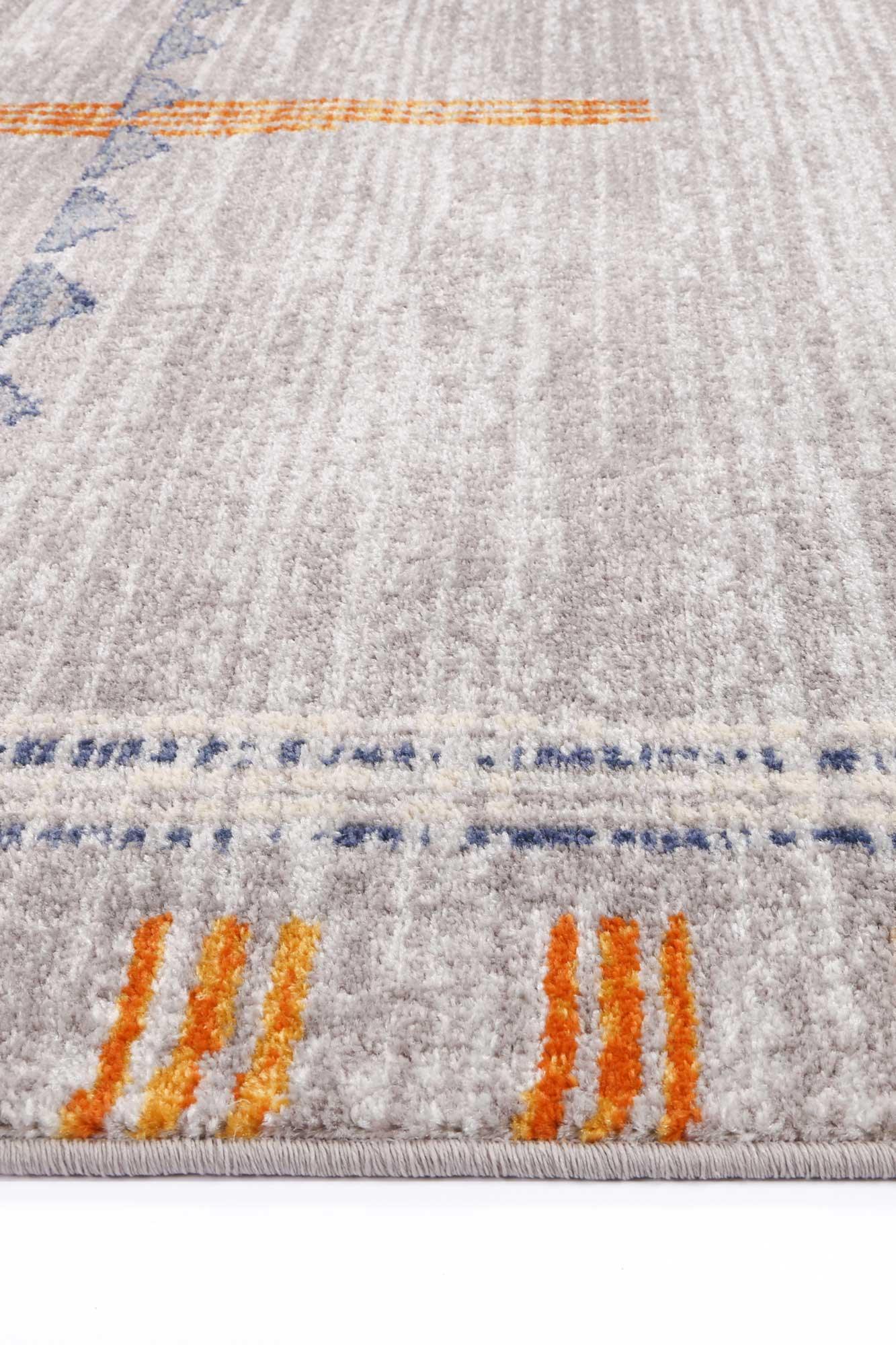 Pasto Tribal Grey Rug 240x330cm - John Cootes