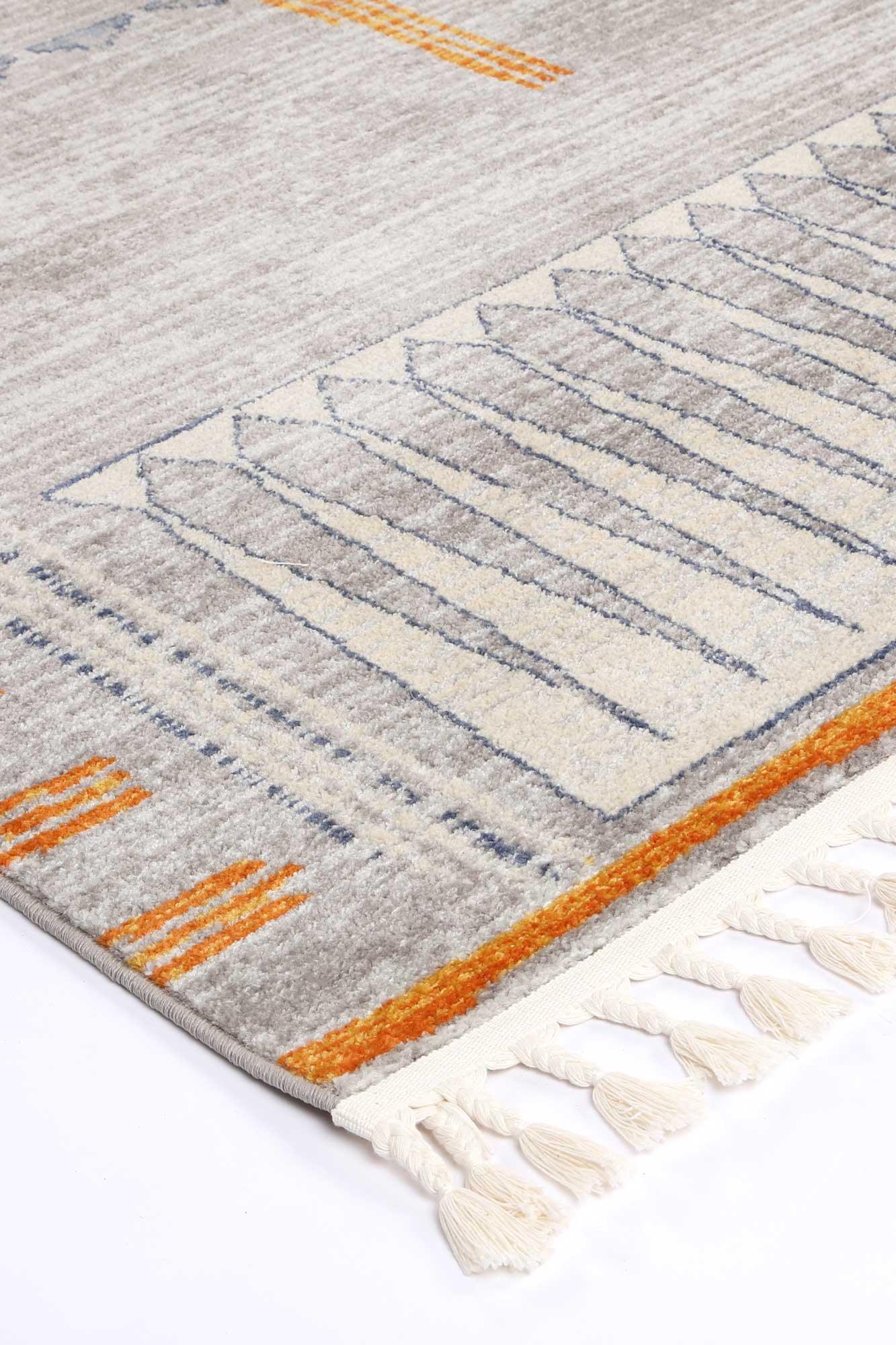 Pasto Tribal Grey Rug 80x300cm - John Cootes