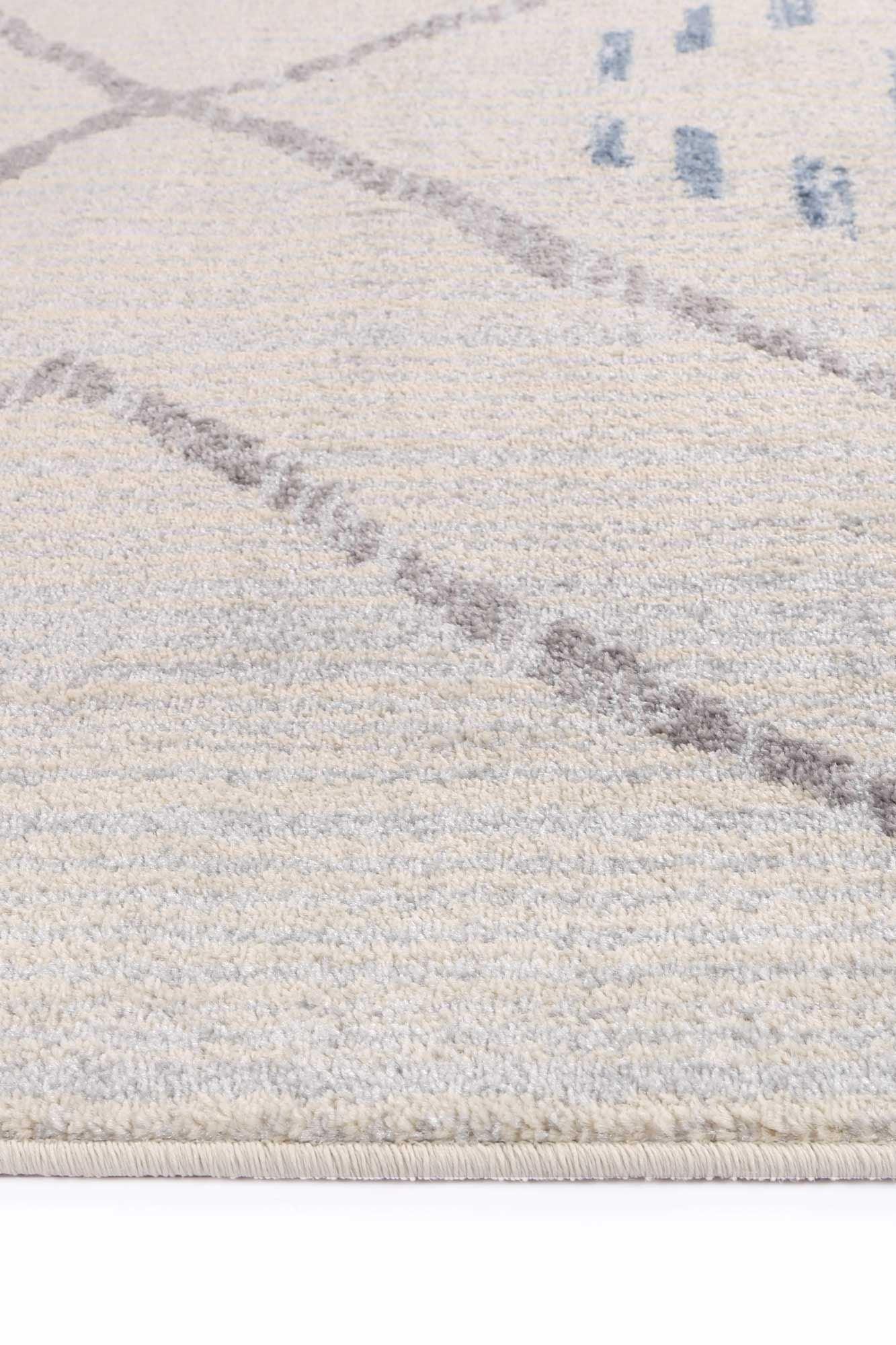 Pasto Tribal Light Grey Rug 160x230cm - John Cootes