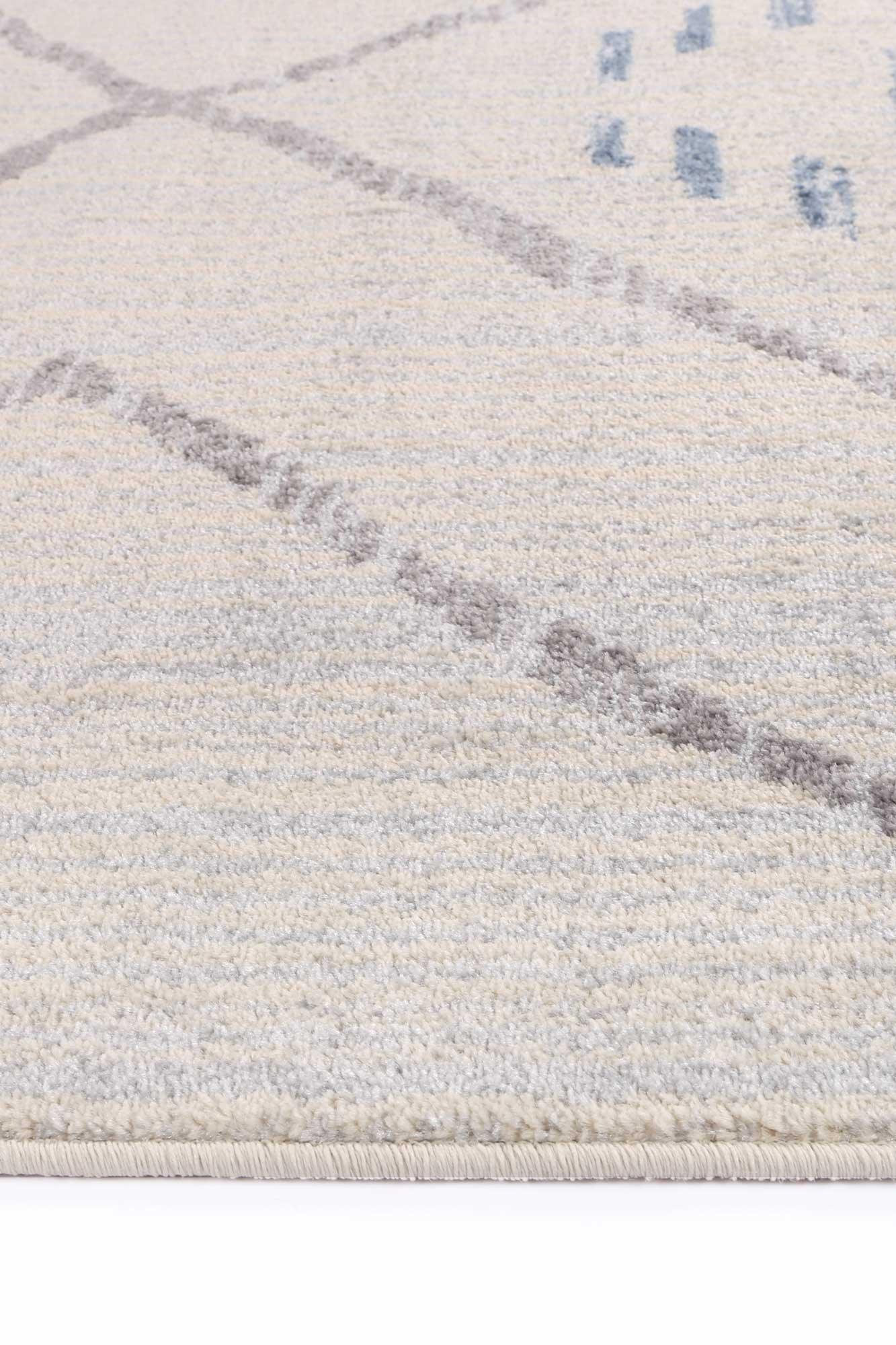 Pasto Tribal Light Grey Rug 80x300cm - John Cootes