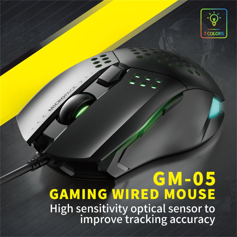 PC Gaming Mouse LED Optical Sensors DPI 6 Buttons USB Wired For Computer Laptop - John Cootes