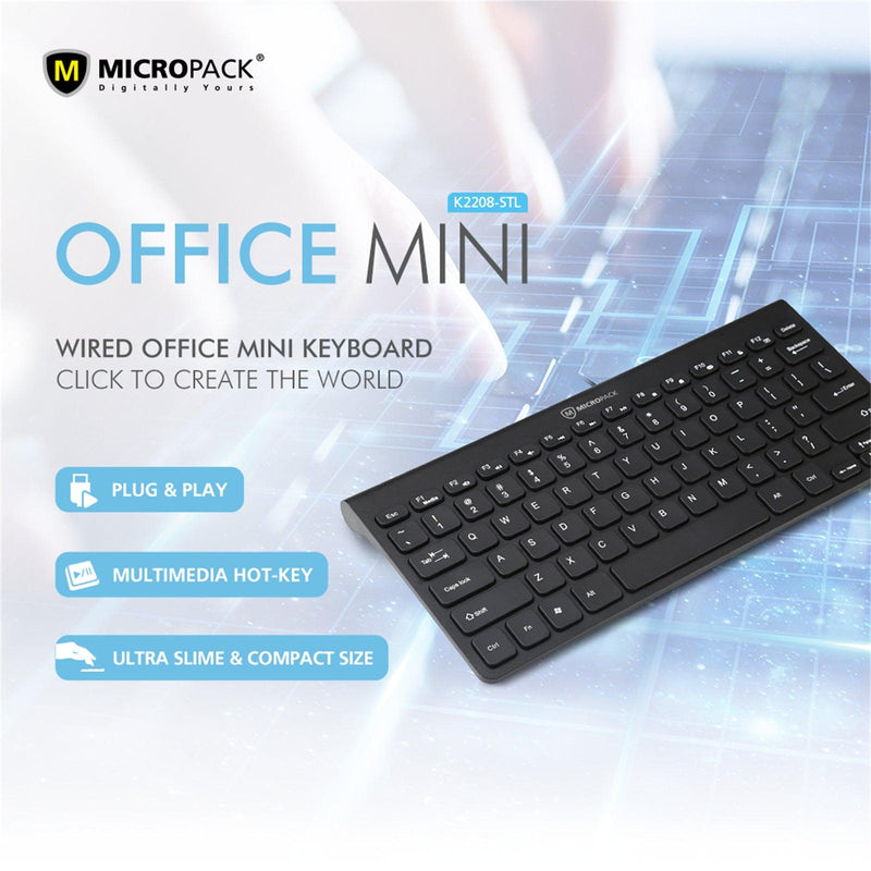 PC Keyboard Ergonomic USB Interface Multimedia Hotkey for Notebook Labtop - John Cootes