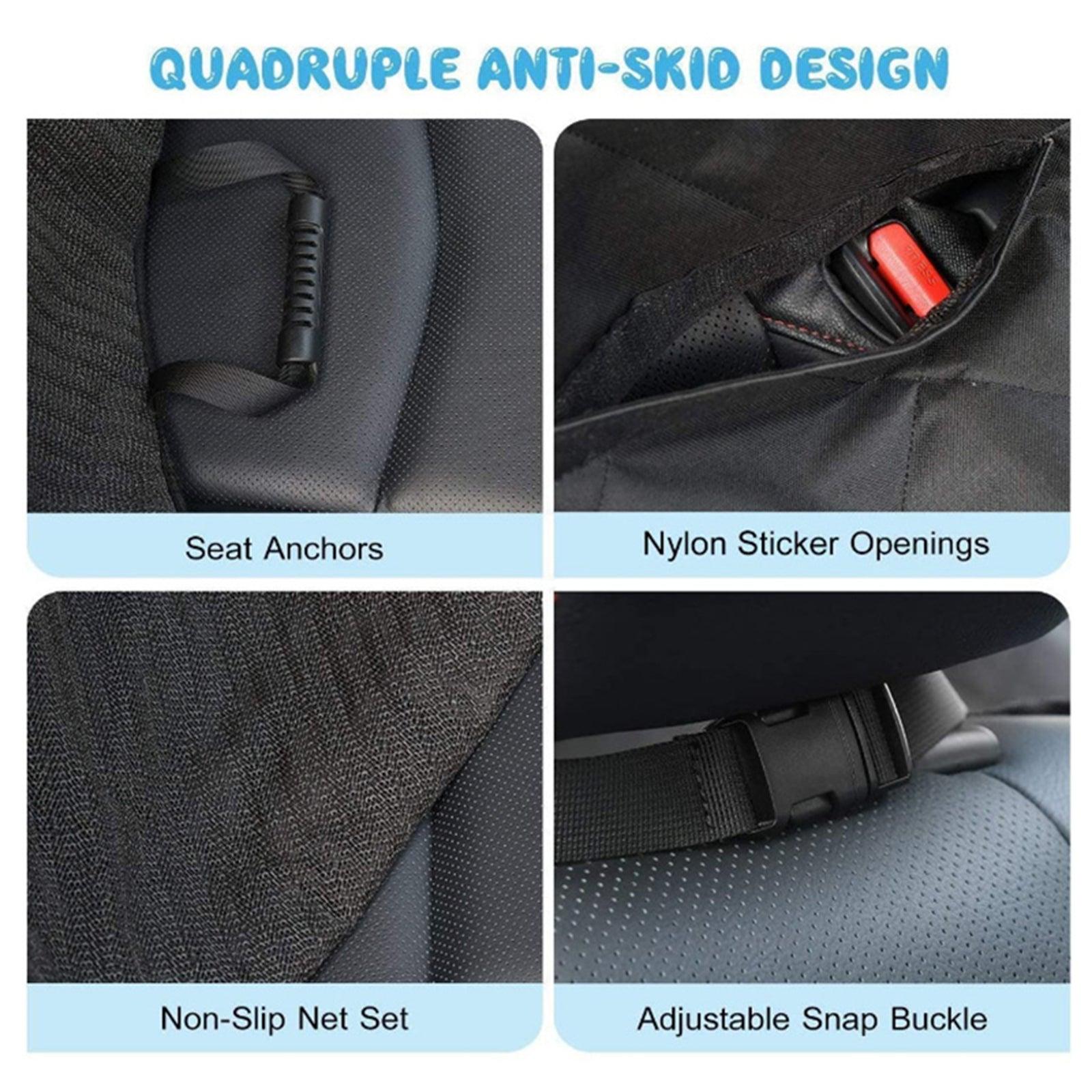 Pet Car Seat Cover Hammock Anti-skid Protective Pad Waterproof Cat and Dog Back Seat - John Cootes