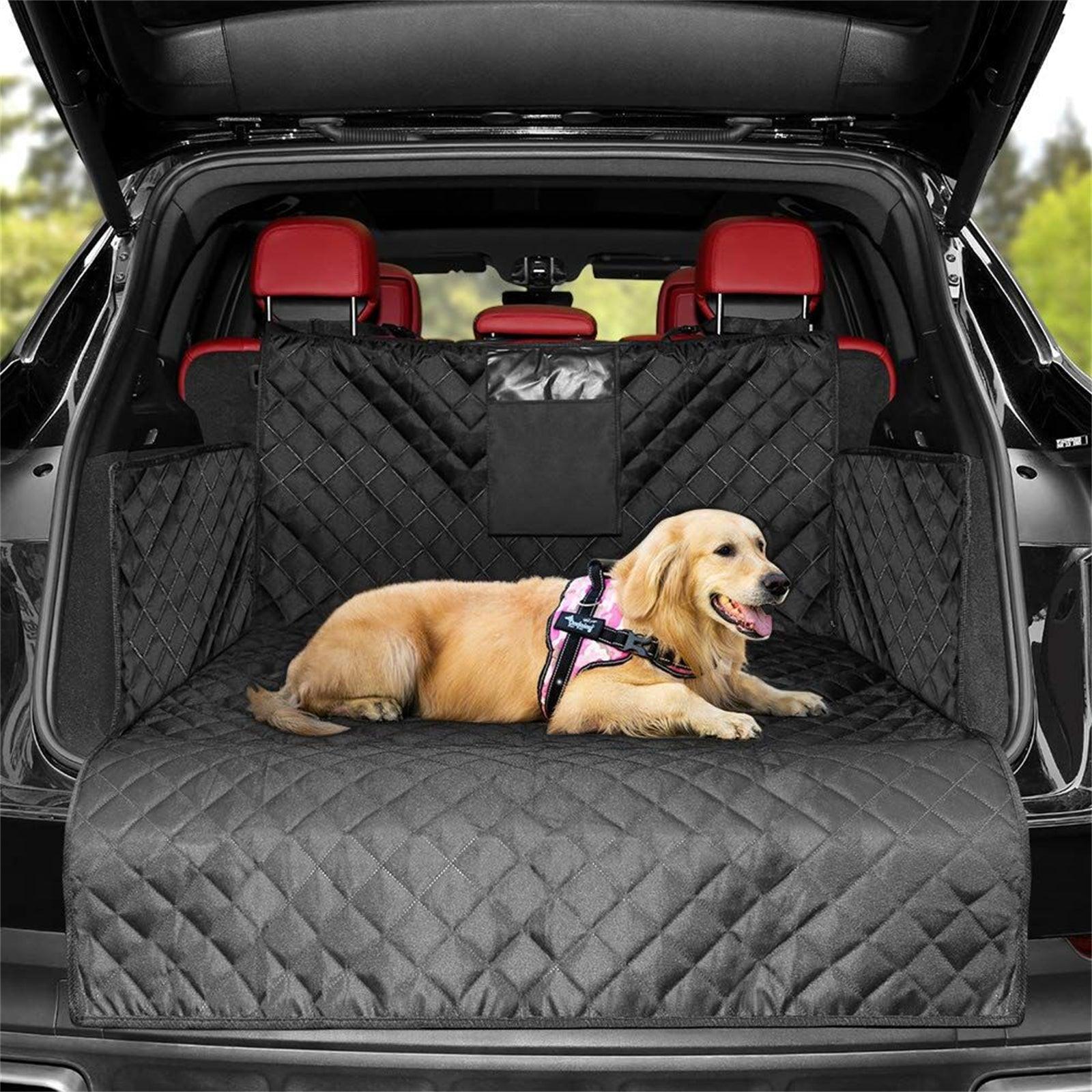 Pet Dog Car Back Seat Cover Anti Dirty Oxford Waterproof Fabric Protector Mat L - John Cootes