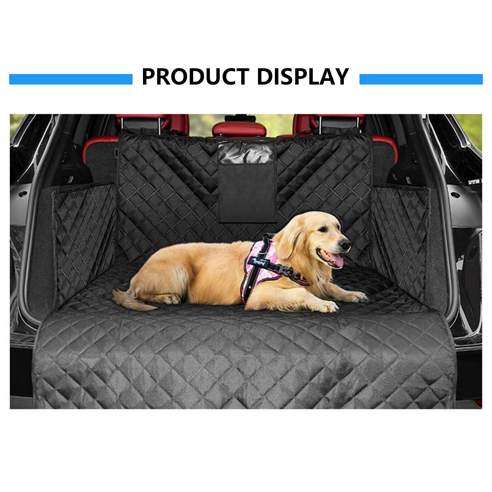 Pet Dog Car Back Seat Cover Anti Dirty Oxford Waterproof Fabric Protector Mat L - John Cootes