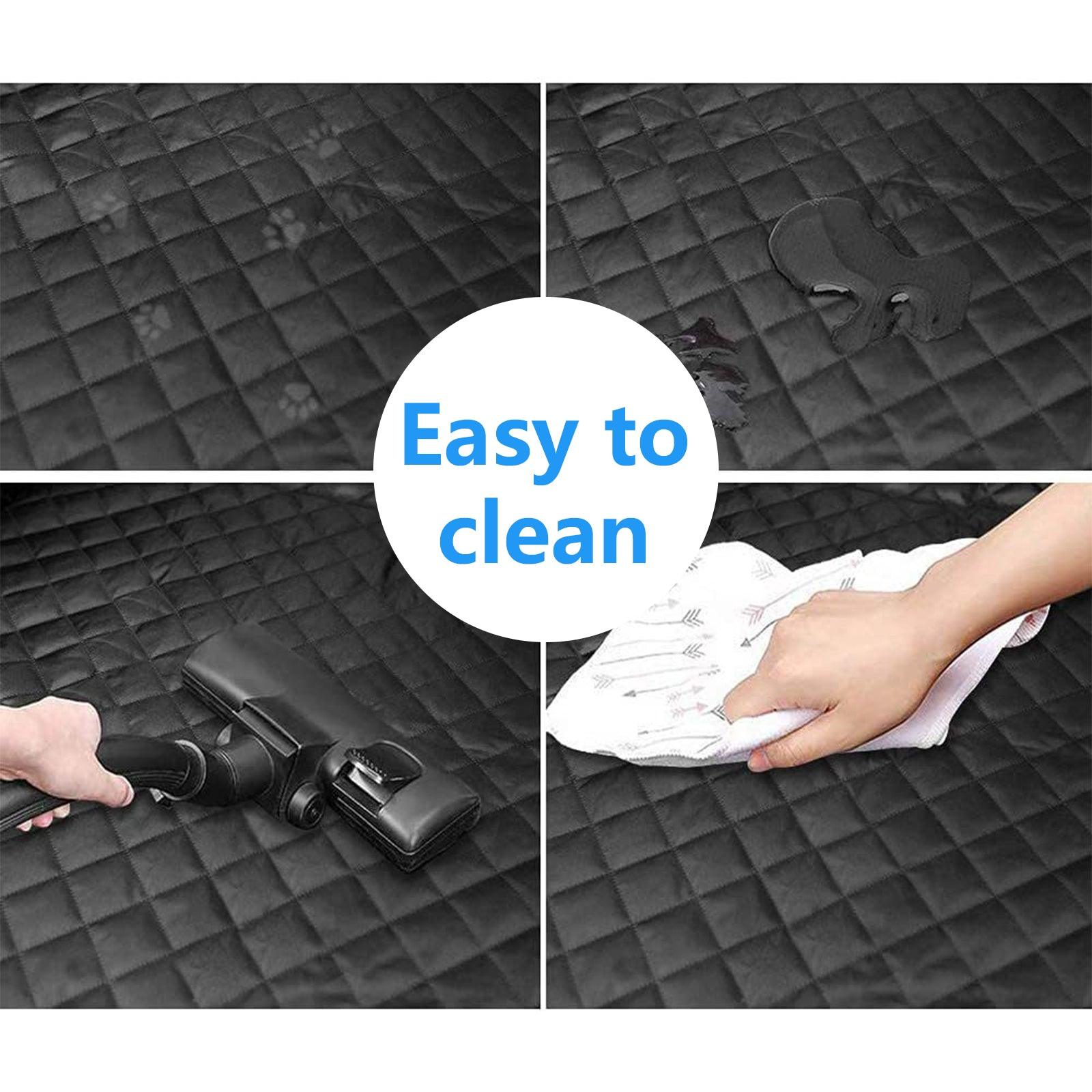 Pet Dog Car Back Seat Cover Anti Dirty Oxford Waterproof Fabric Protector Mat L - John Cootes