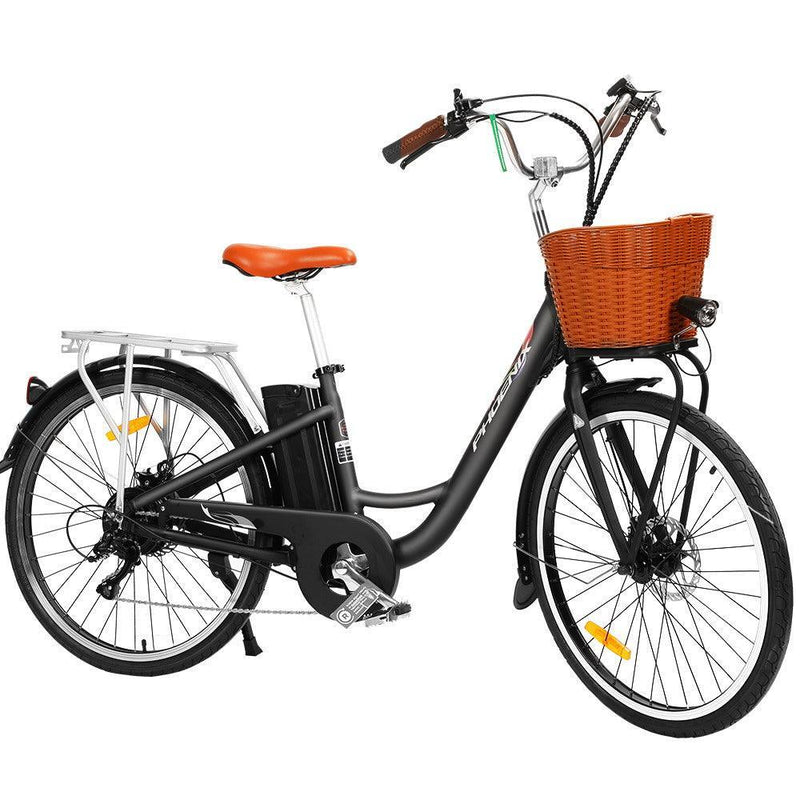Phoenix 26 inch Electric Bike City Bicycle eBike e-Bike Urban Bikes - John Cootes