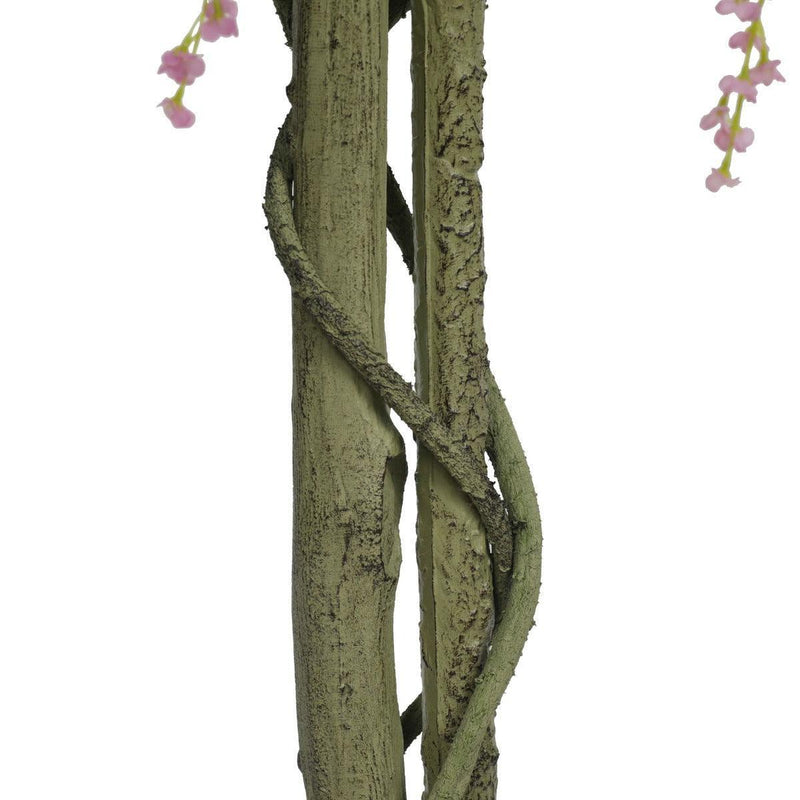 Pink Flowering Artificial Wisteria 180cm - John Cootes