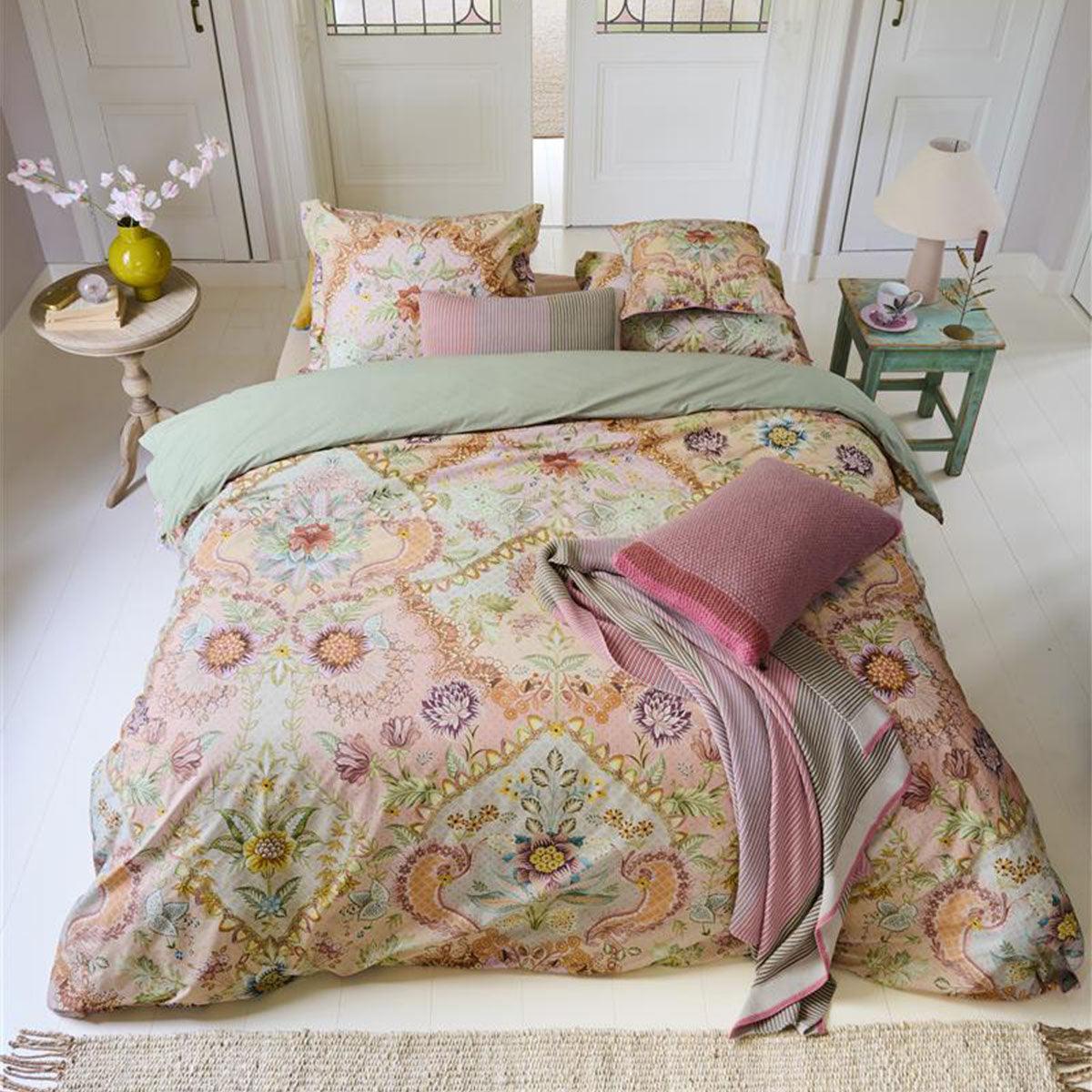 PIP Studio Saluti Grandi Pastel Cotton Quilt Cover Set Queen - John Cootes