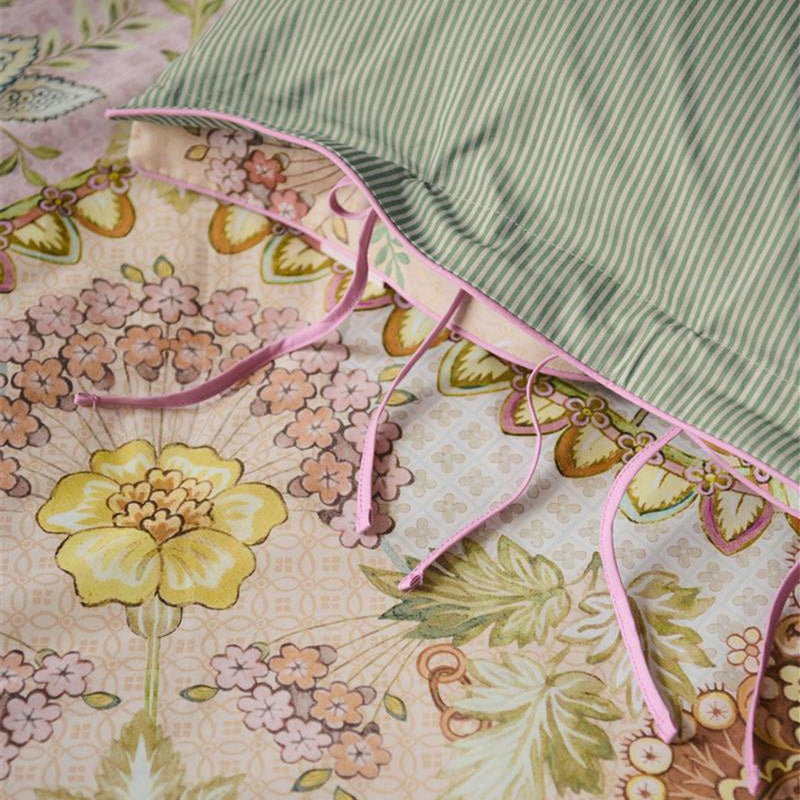 PIP Studio Saluti Grandi Pastel Cotton Quilt Cover Set Queen - John Cootes