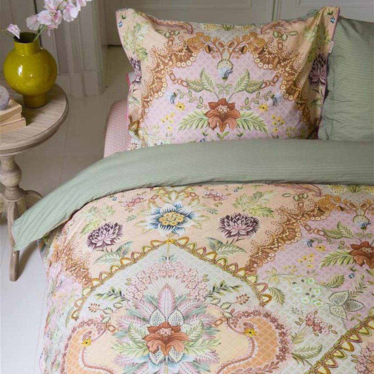 PIP Studio Saluti Grandi Pastel Cotton Quilt Cover Set Queen - John Cootes