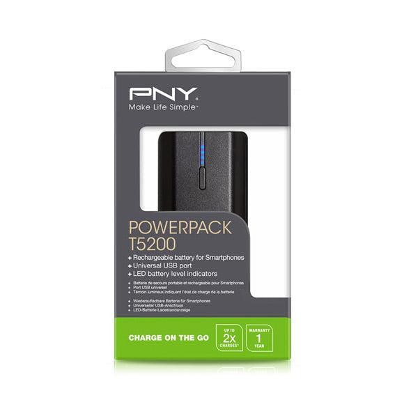 PNY (T2600) 2600mAh Universal Rechargeable Battery Bank - John Cootes