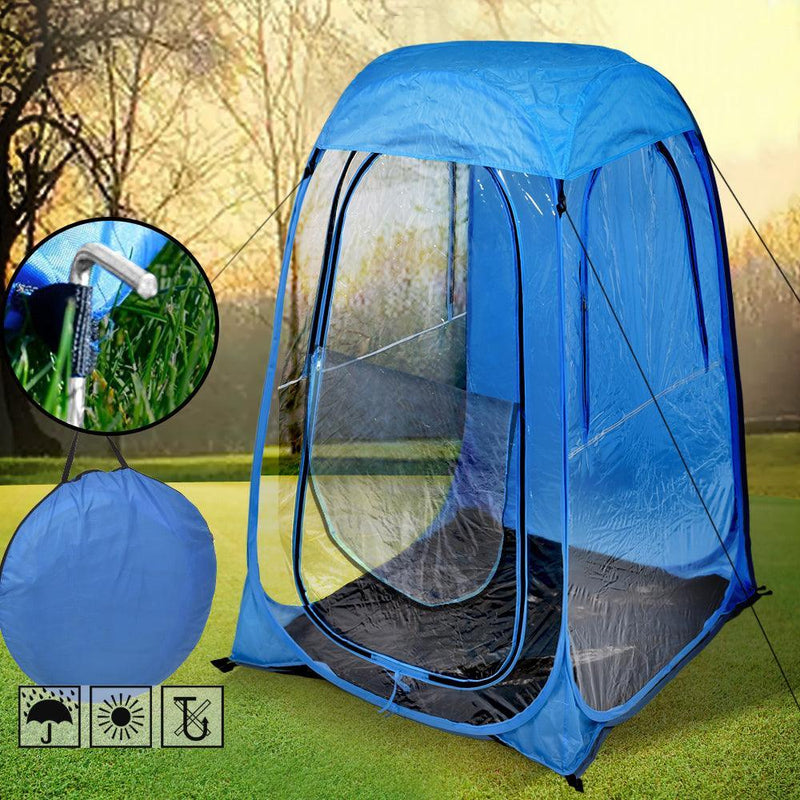 Pop Up Sports Camping Festival Fishing Garden Tent Navy Blue - John Cootes