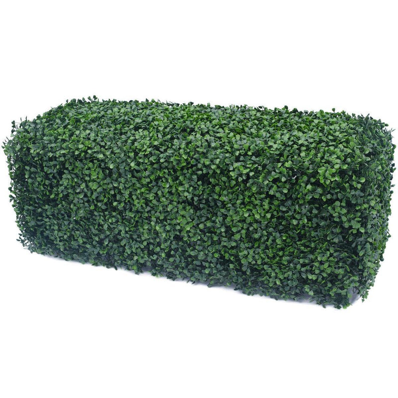 Portable Boxwood Hedge UV Resistant 25cm High 100cm Long - John Cootes