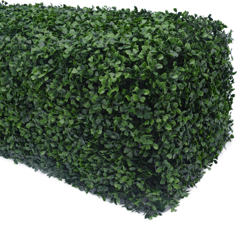 Portable Boxwood Hedge UV Resistant 25cm High 100cm Long - John Cootes