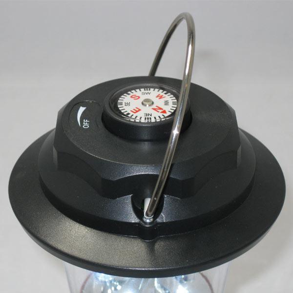 Portable Dynamo LED Lantern Radio with Built-In Compass - John Cootes