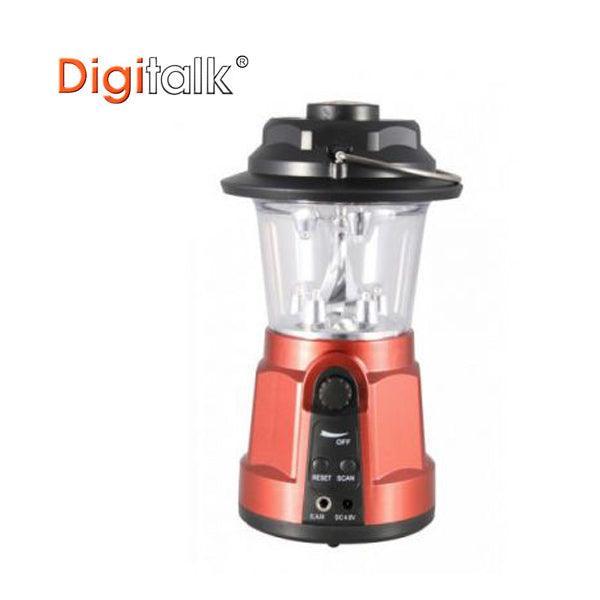 Portable Dynamo LED Lantern Radio with Built-In Compass - John Cootes