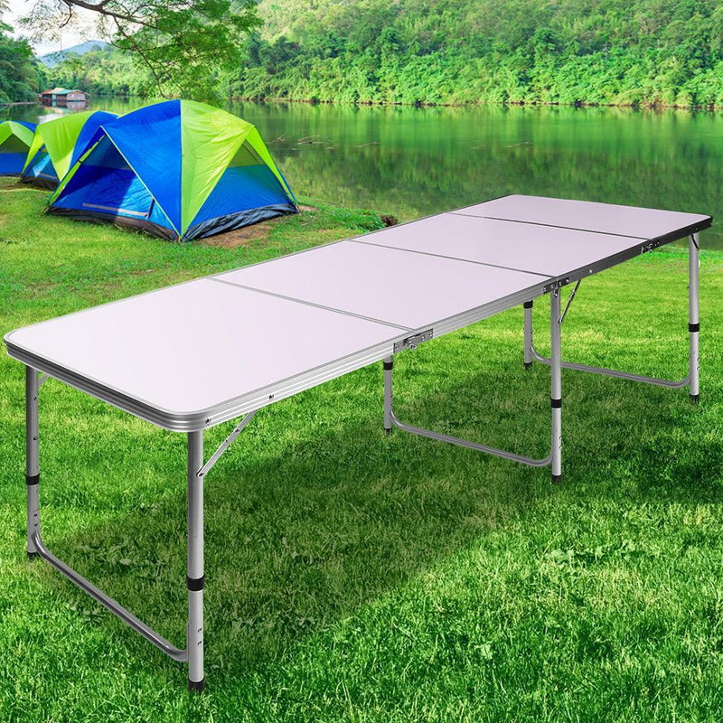 Portable Folding Camping Table 240cm - John Cootes