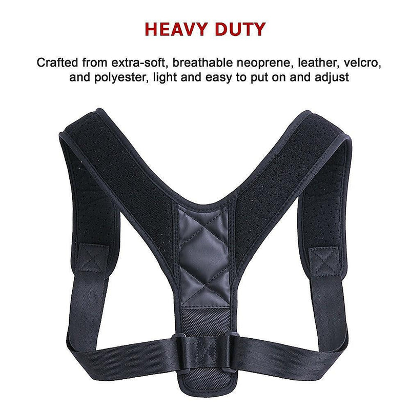 Posture Clavicle Support Corrector Back Straight Shoulders Brace Strap Correct - John Cootes