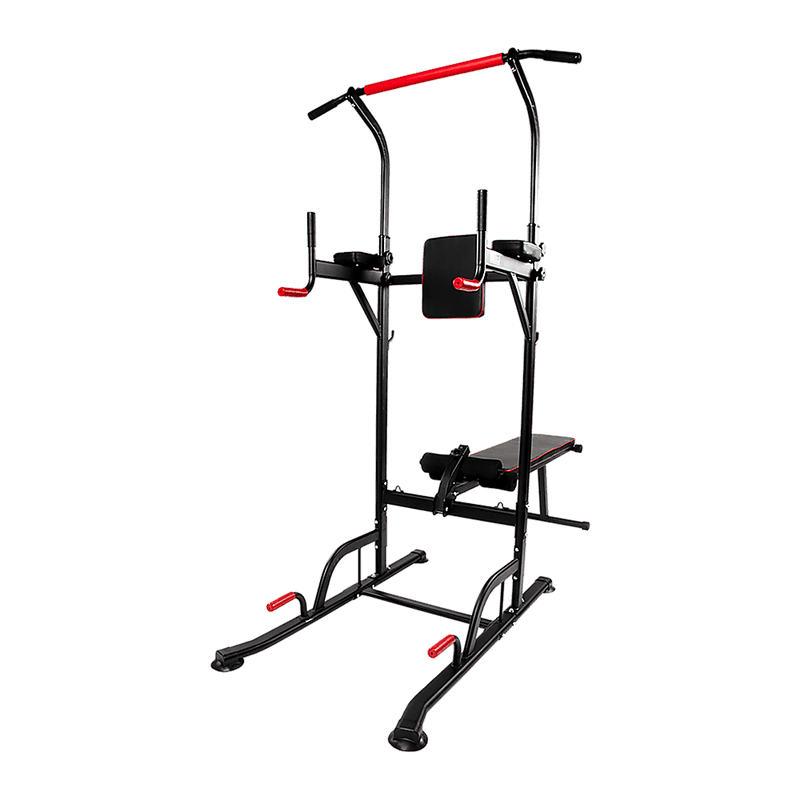 Power Tower Pull Up Weight Bench Dip Multi Station Chin Up Home Gym Equipment - John Cootes