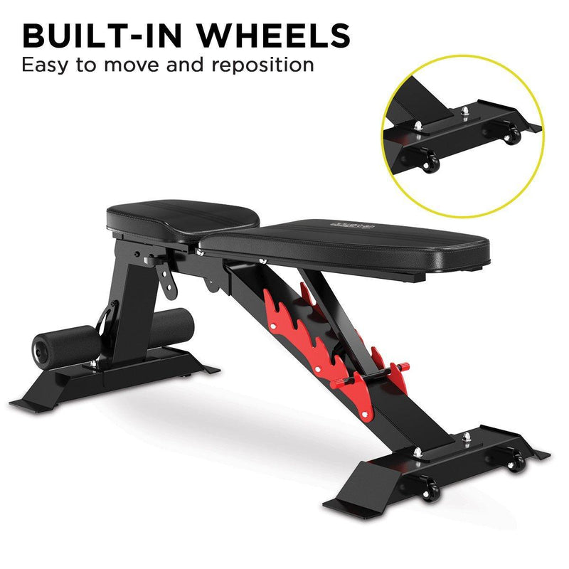 Powertrain Home Gym Adjustable Dumbbell Bench - John Cootes