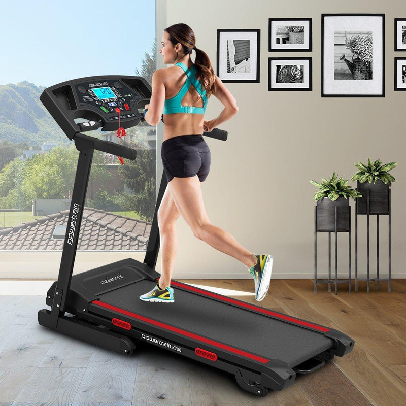 Powertrain K200 Electric Treadmill Folding Home Gym Running Machine - John Cootes