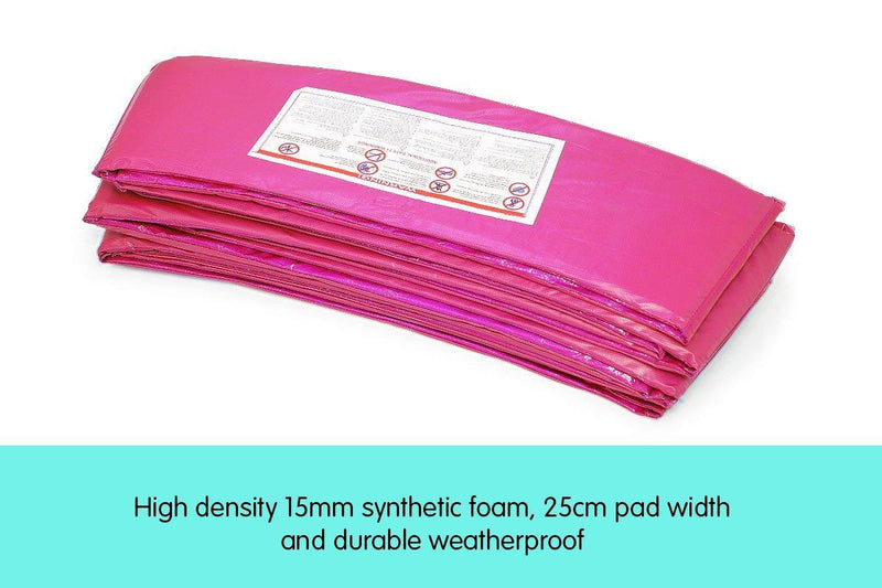 Powertrain Replacement Trampoline Spring Safety Pad - 16ft Pink - John Cootes
