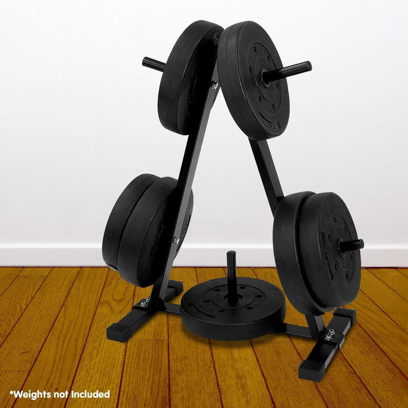 Powertrain Weight Plates Storage Home Gym Rack - John Cootes