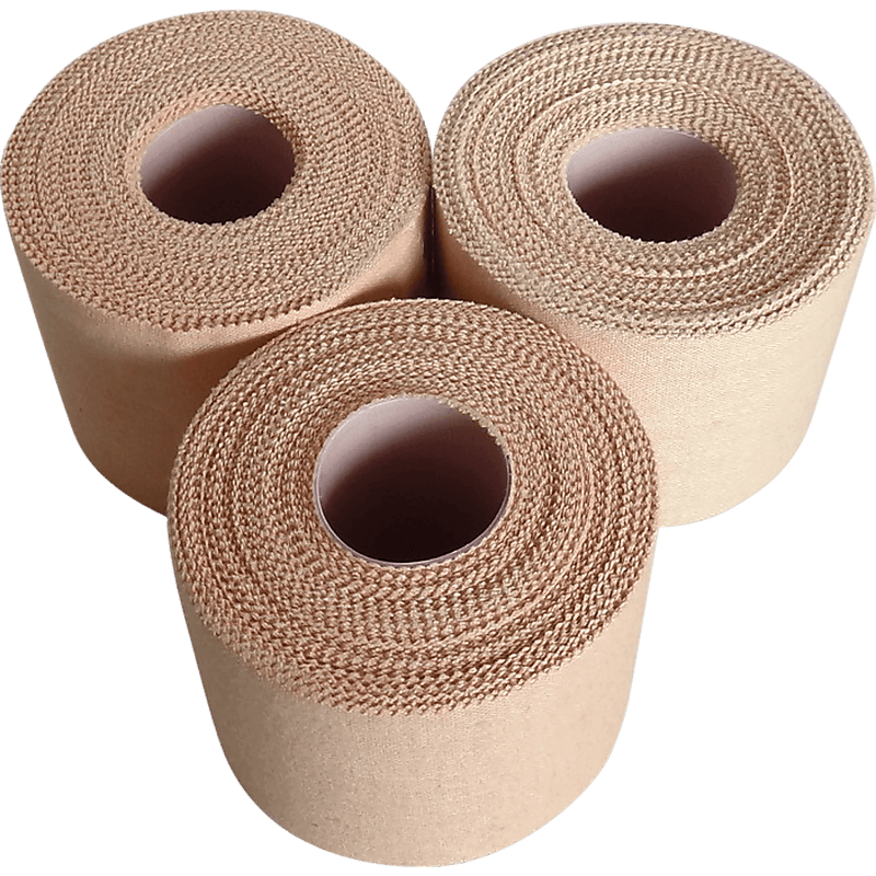 Premium Rigid Sports Strapping Tape - 3 Rolls of 50mm X 13.7M - John Cootes