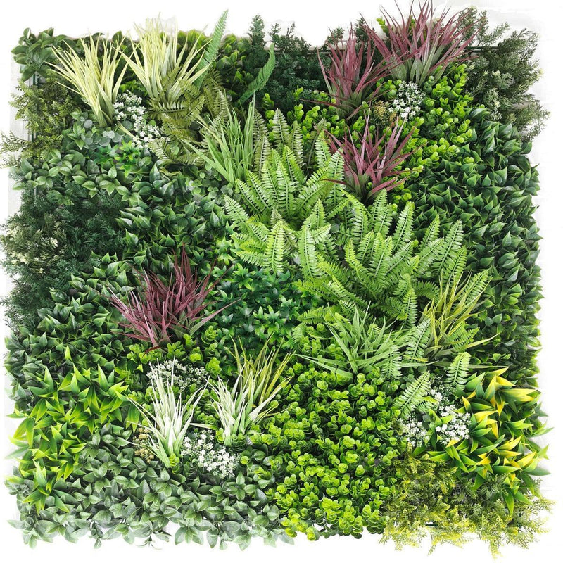 Premium Urban Greenery Vertical Garden / Green Wall UV Resistant 1m x 1m - John Cootes