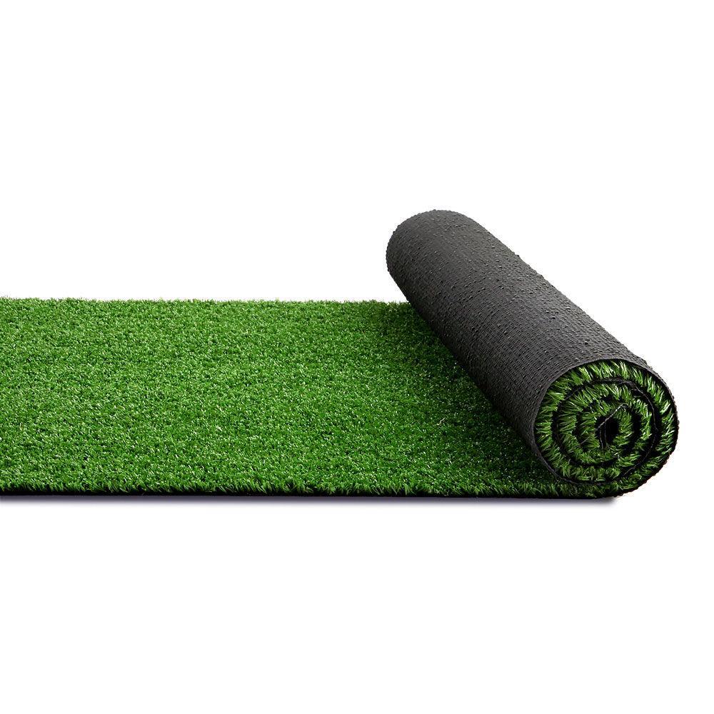 Primeturf 1x10m Artificial Grass Synthetic Fake 10SQM Turf Lawn 17mm Tape - John Cootes