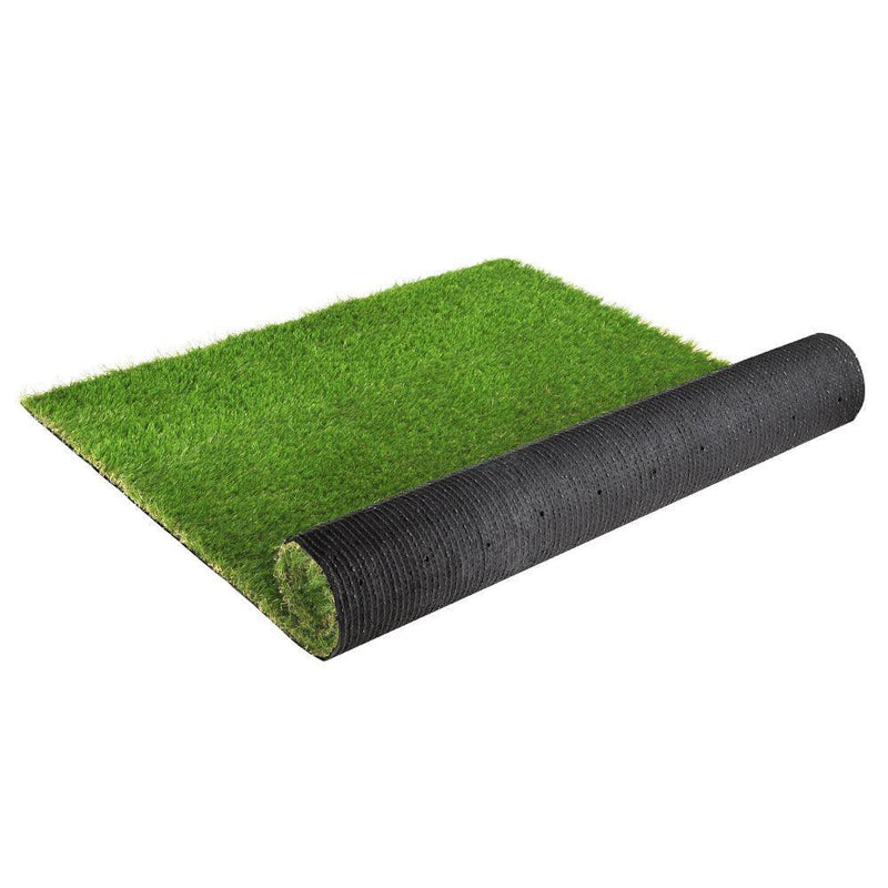 Primeturf Artificial Grass 20mm 1mx10m 10sqm Synthetic Fake Turf Plants Plastic Lawn 4-coloured - John Cootes