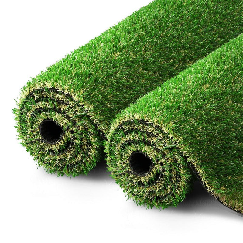Primeturf Artificial Grass Synthetic Fake Lawn 2mx5m Turf Plastic Plant 30mm - John Cootes