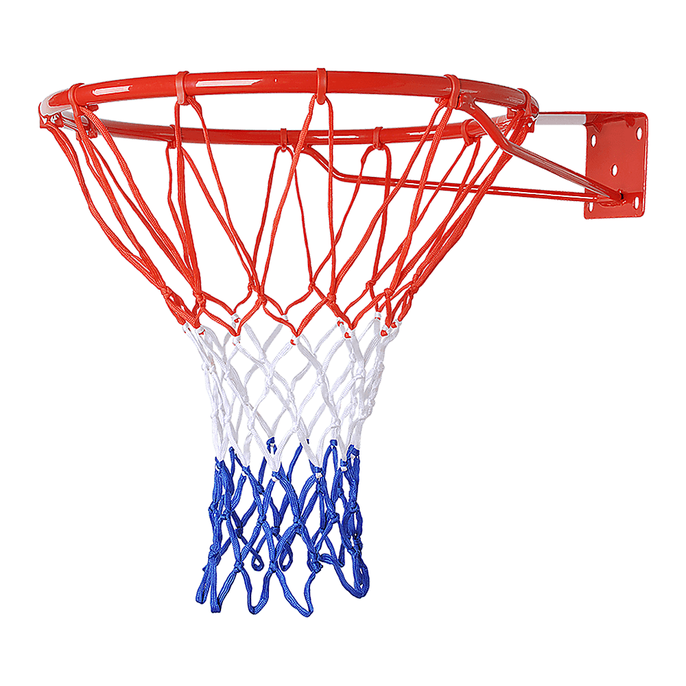 Pro Size Wall Mounted Basketball Hoop Ring Goal Net Rim Dunk Shooting Outdoor - John Cootes