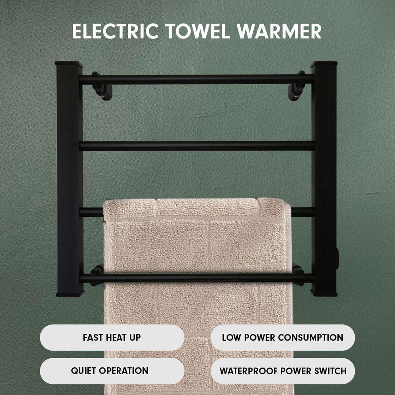 Pronti Heated Electric Towel Bathroom Rack EV-60 - John Cootes