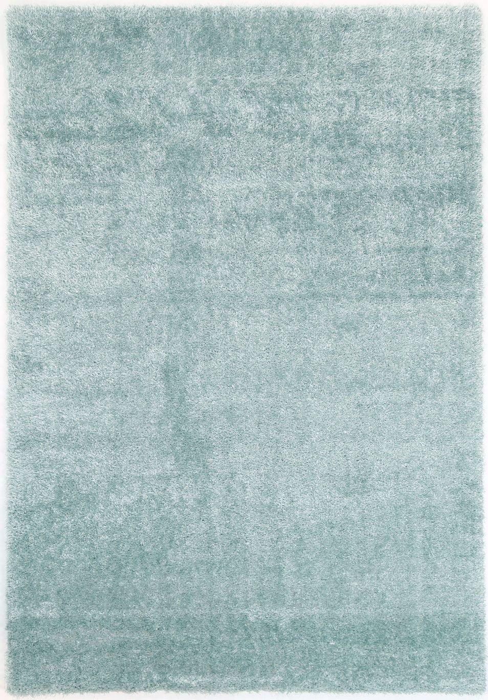 Puffy Soft Shaggy Teal Blue 160x230 cm - John Cootes