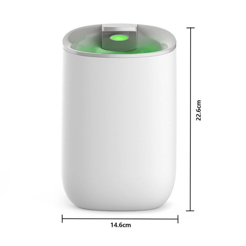 Pursonic 600ML Smart Touch X3 Dehumidifier Portable Electric Office Home White - John Cootes