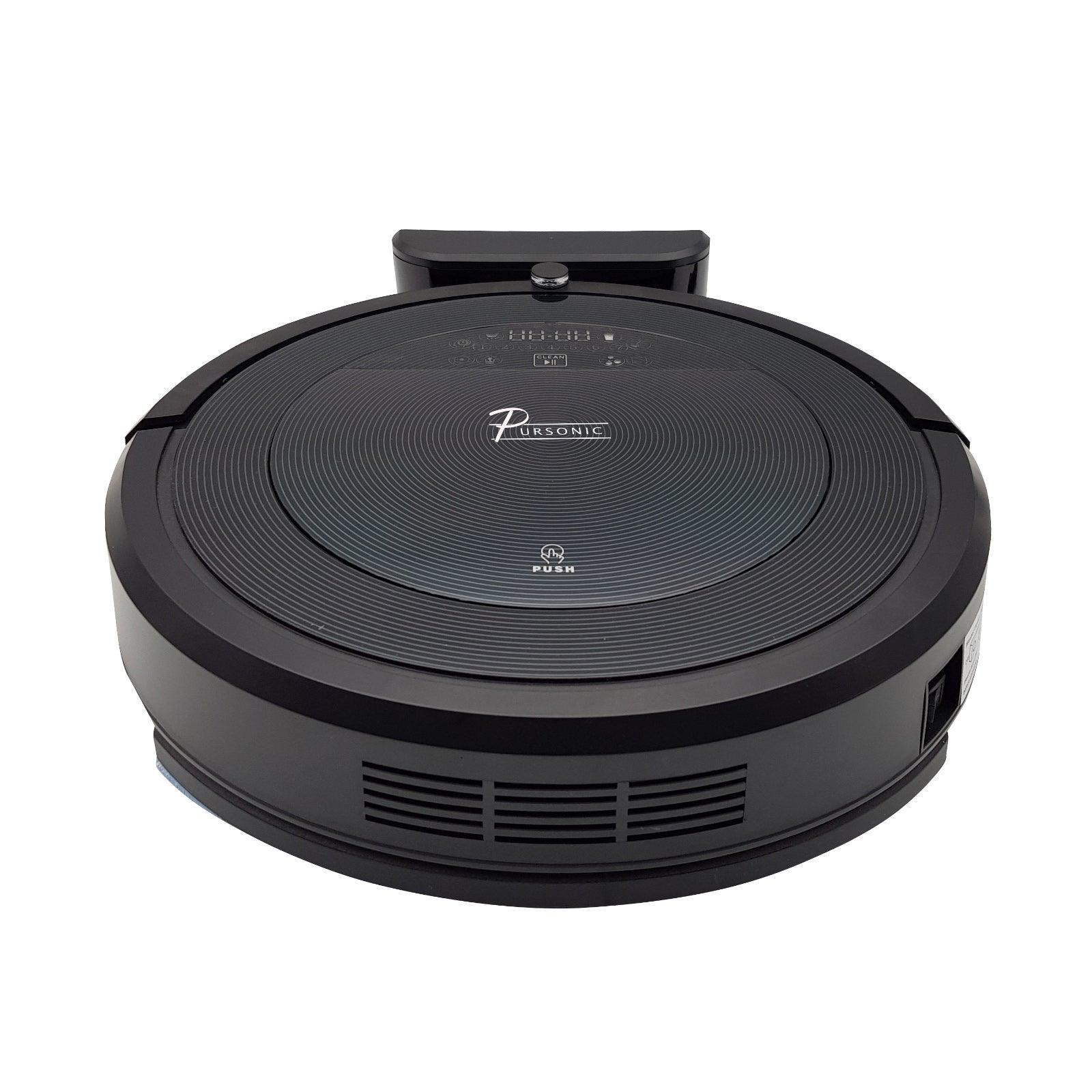 Pursonic i9 Robotic Vacuum Cleaner Carpet Floor Dry Wet Mopping Auto Robot Black Black - John Cootes