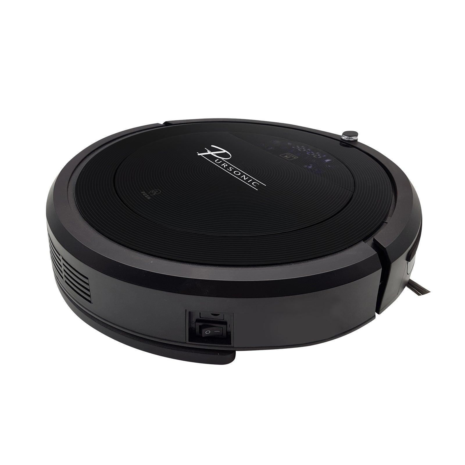 Pursonic i9 Robotic Vacuum Cleaner Carpet Floor Dry Wet Mopping Auto Robot Black Black - John Cootes