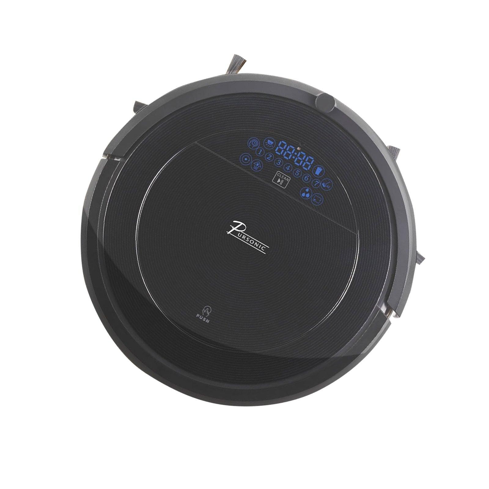 Pursonic i9 Robotic Vacuum Cleaner Carpet Floor Dry Wet Mopping Auto Robot Black Black - John Cootes