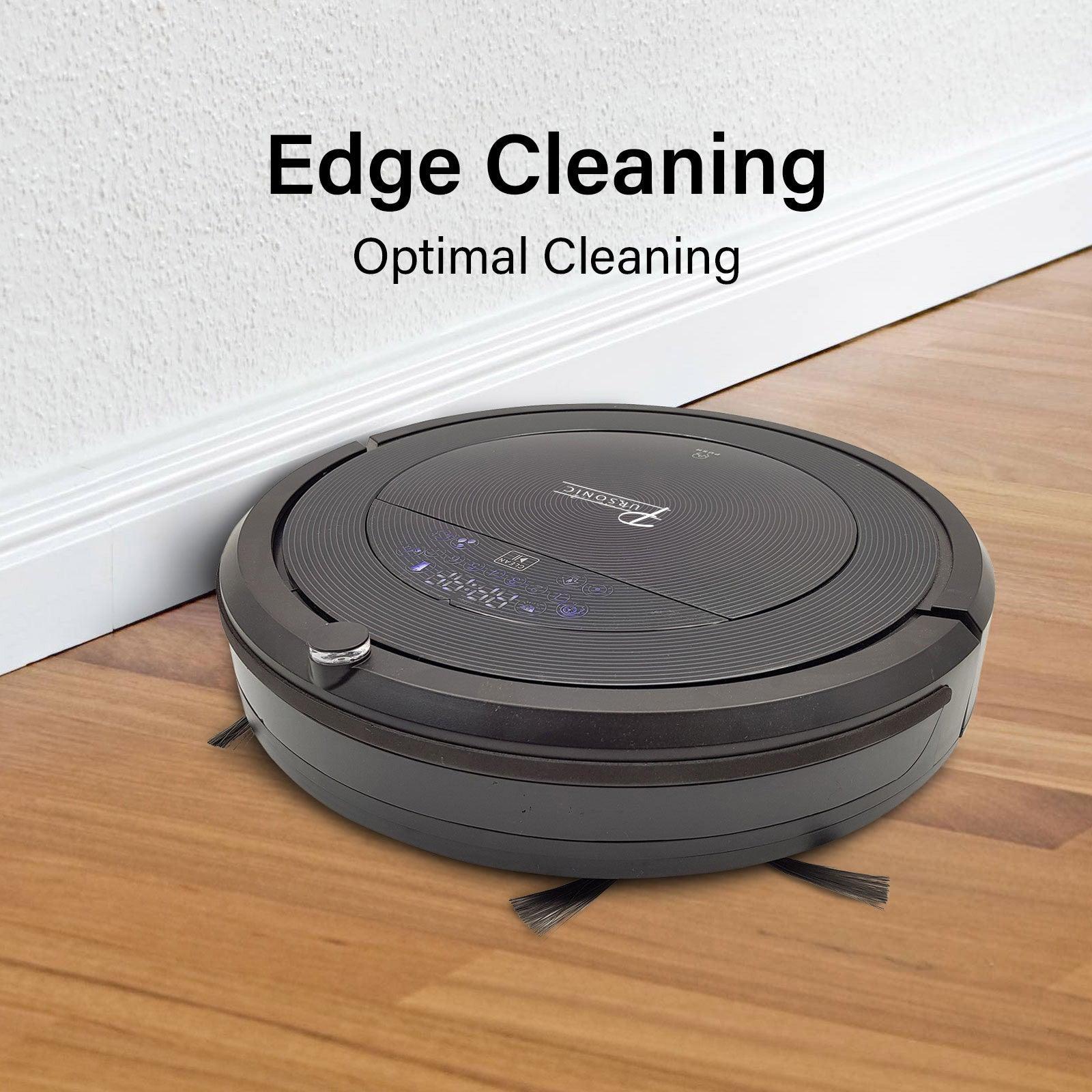 Pursonic i9 Robotic Vacuum Cleaner Carpet Floor Dry Wet Mopping Auto Robot Black Black - John Cootes