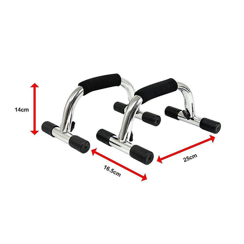 Push Up Bar Stand Handle Muscle Strength Exercise Gym - John Cootes