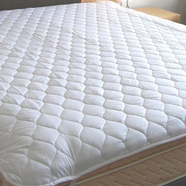 QUILTED MATTRESS PROTECTOR - QUEEN SIZE - - HOTEL QUALITY - John Cootes